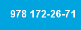978 172-26-71